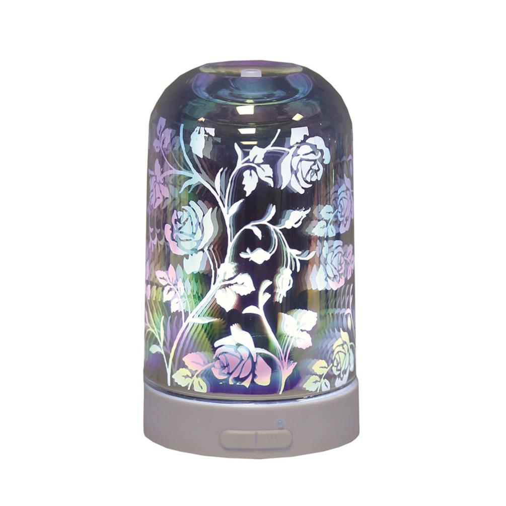 Aroma Rose 3D Ultrasonic Electric Essential Oil Diffuser £23.39
